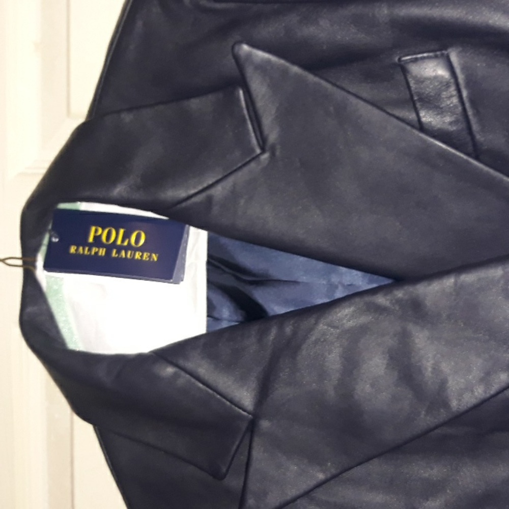 Polo Ralph Lauren Leather Coat - Picture 4 of 9